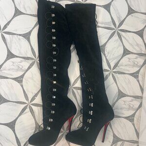 Christian Louboutin Over the knee boots